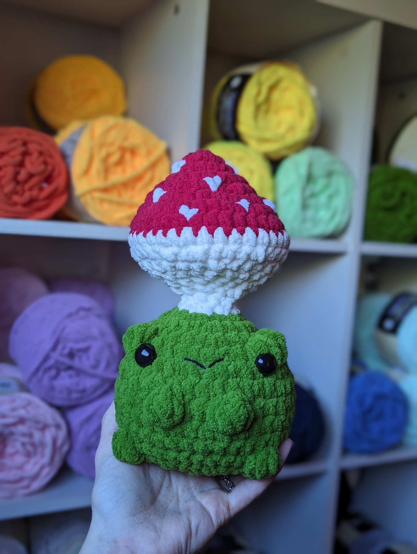 Frog Mushie Pops