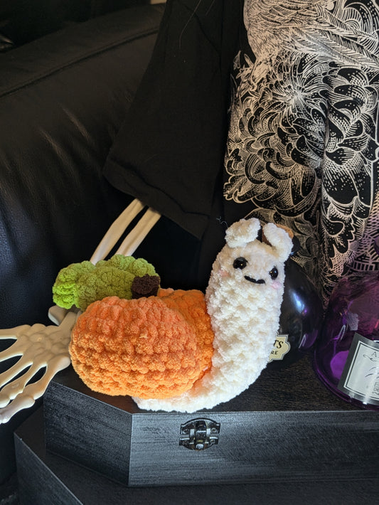 Halloween Snail Pumpkin