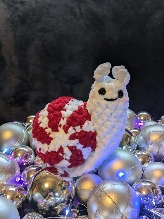 Christmas Snail Peppermint