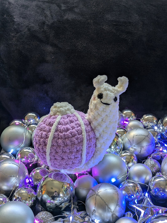 Christmas Snail Ornament
