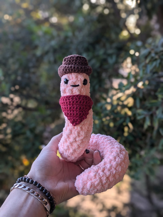 Cowboy Worm Friend
